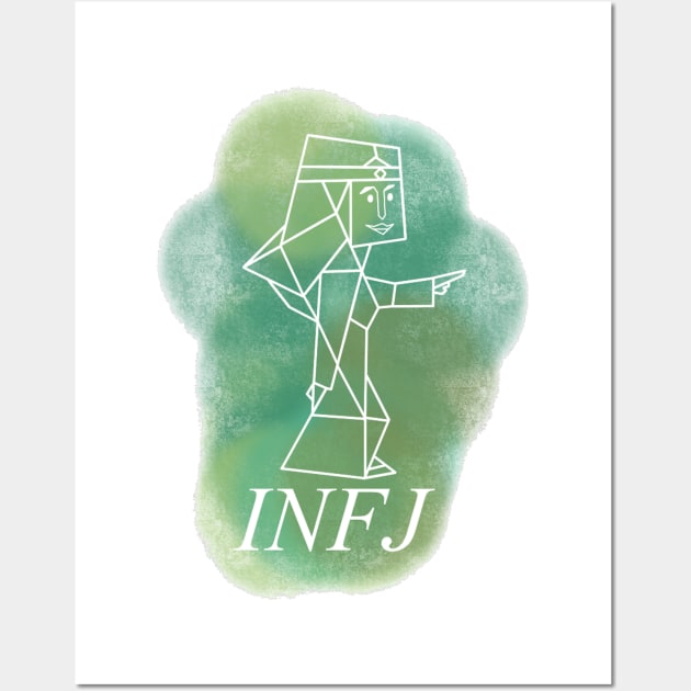 INFJ - The Advocate Wall Art by KiraCollins